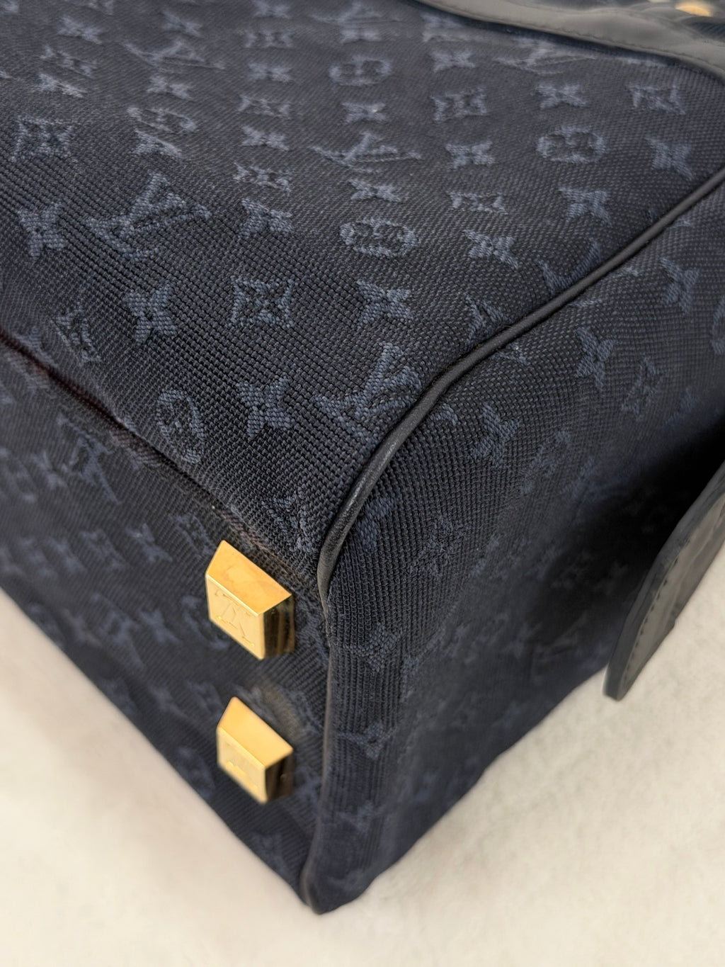 LOUIS VUITTON Monogram Denim Handbag