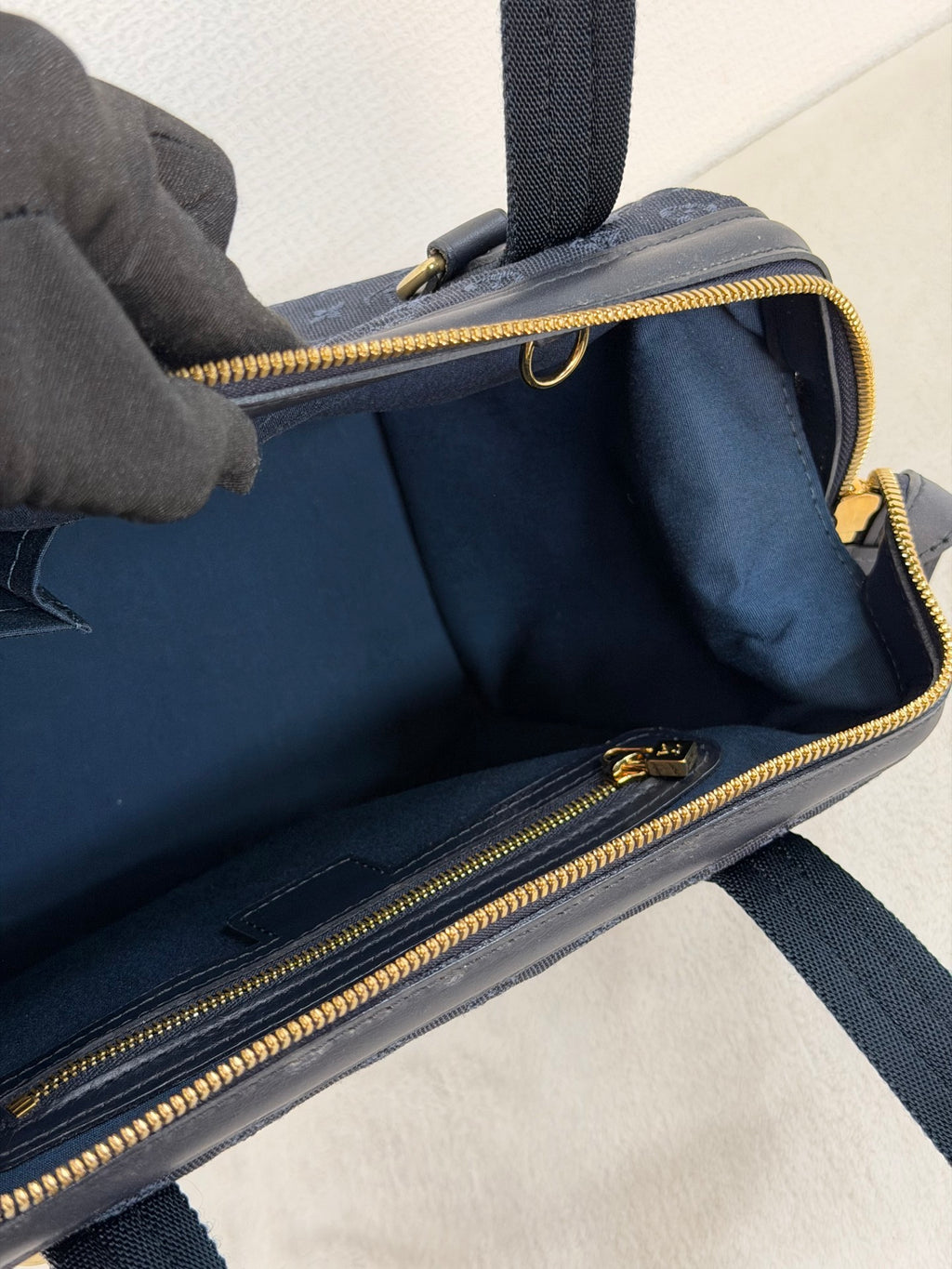 LOUIS VUITTON Monogram Denim Handbag