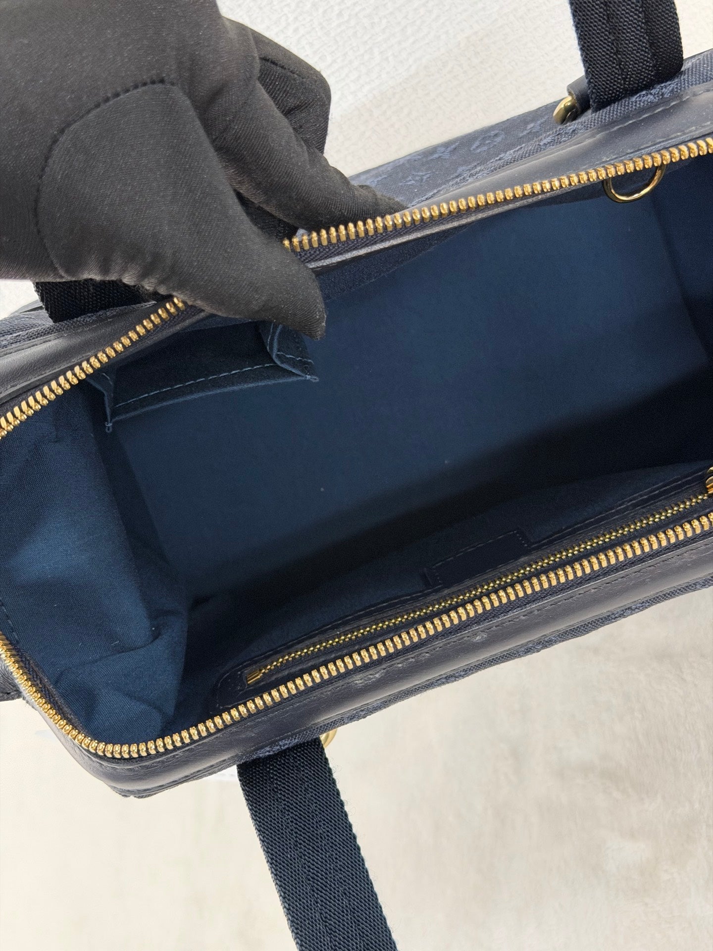 LOUIS VUITTON Monogram Denim Handbag