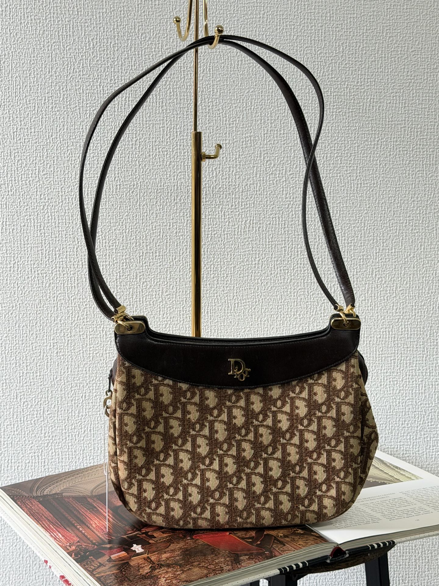 CHRISTIAN DIOR D'Oblique Shoulderbag