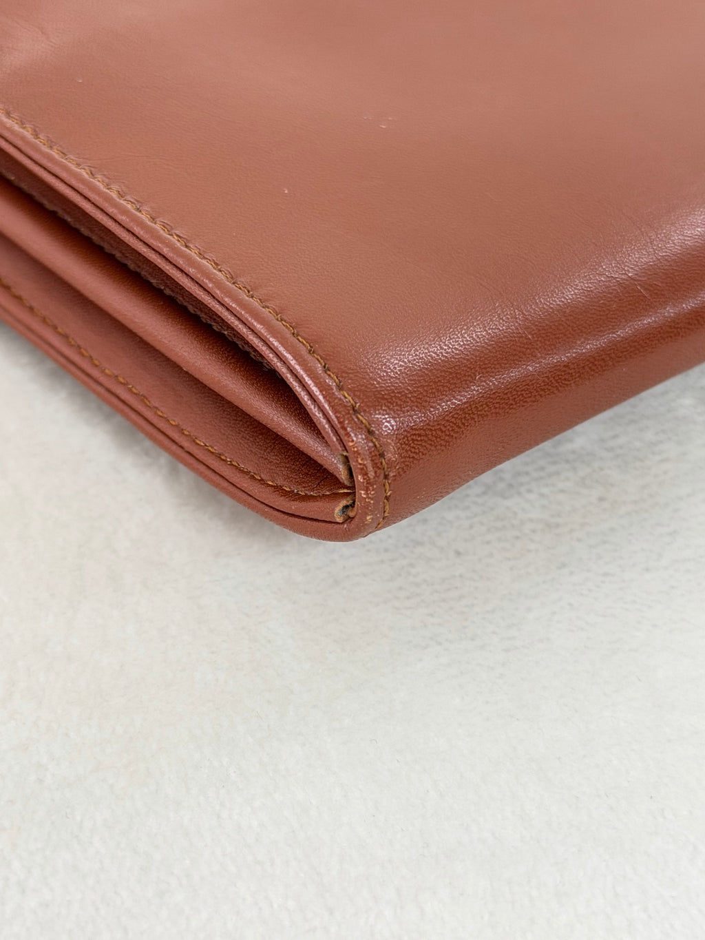 CHRISTIAN DIOR  Brown Flap Chainbag