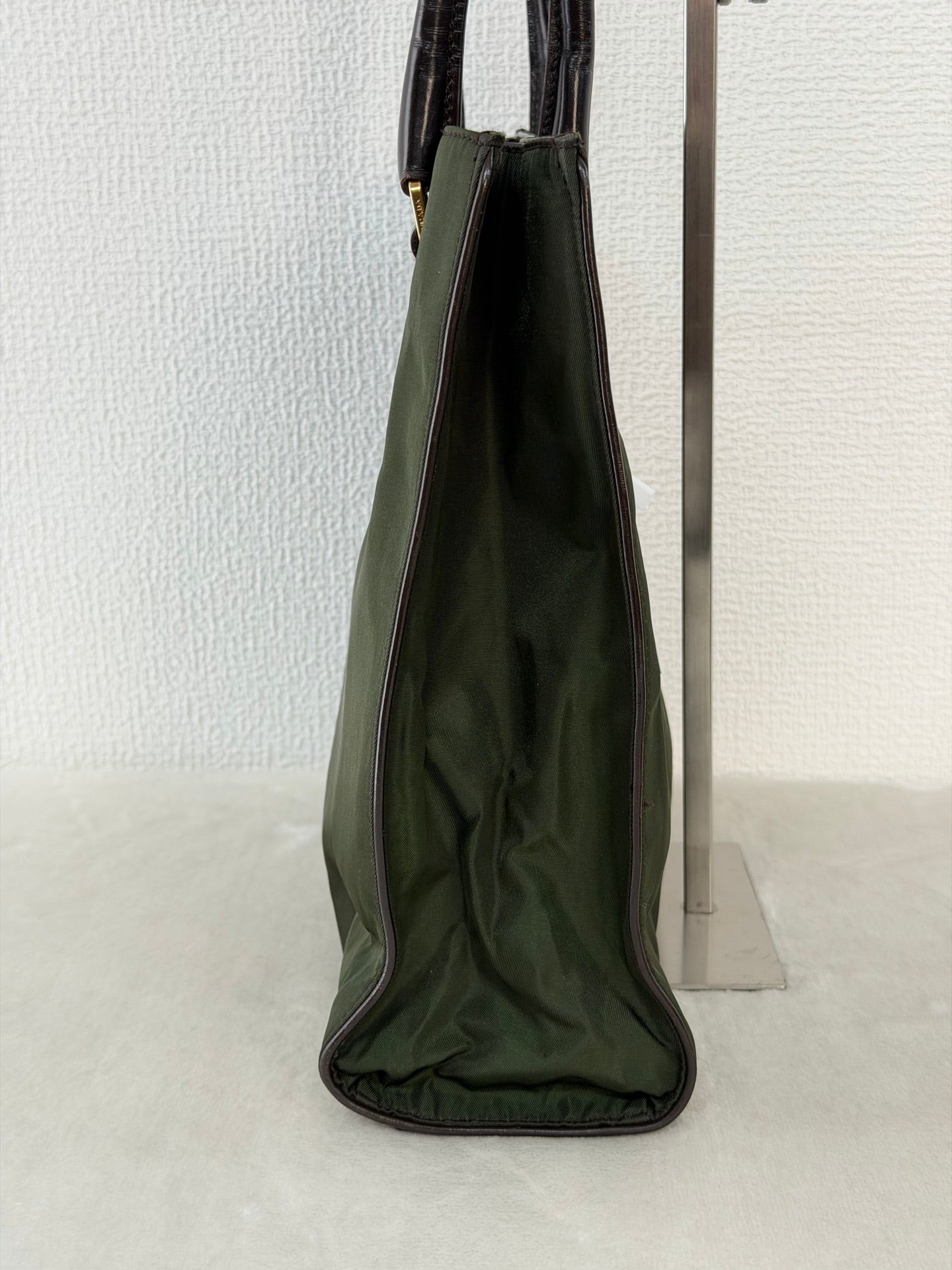 PRADA Nylon Emerald Handbag