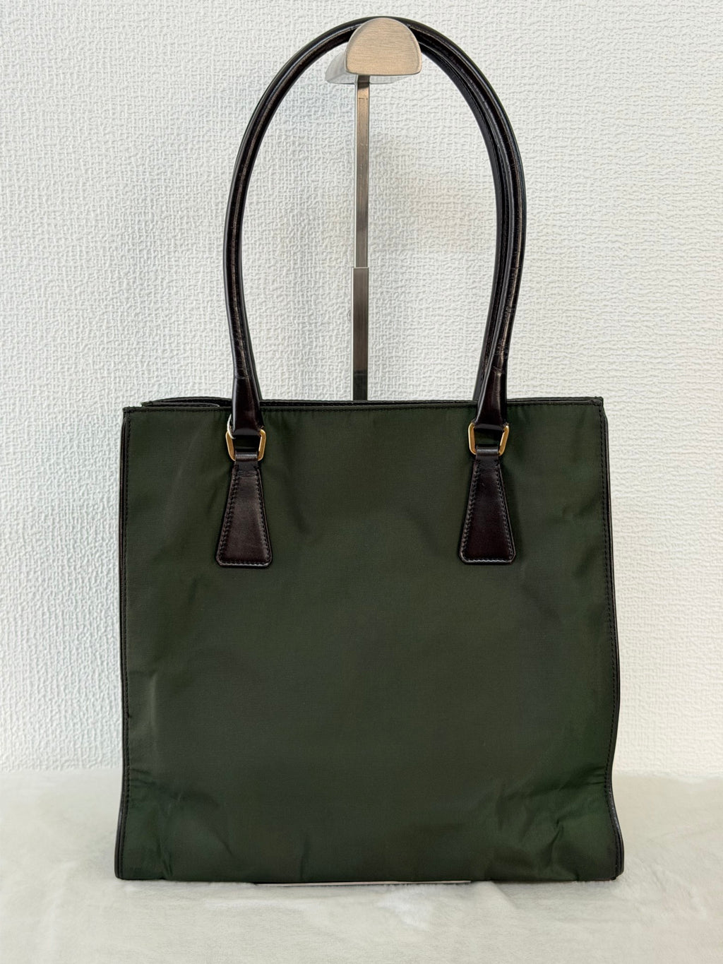 PRADA Nylon Emerald Handbag