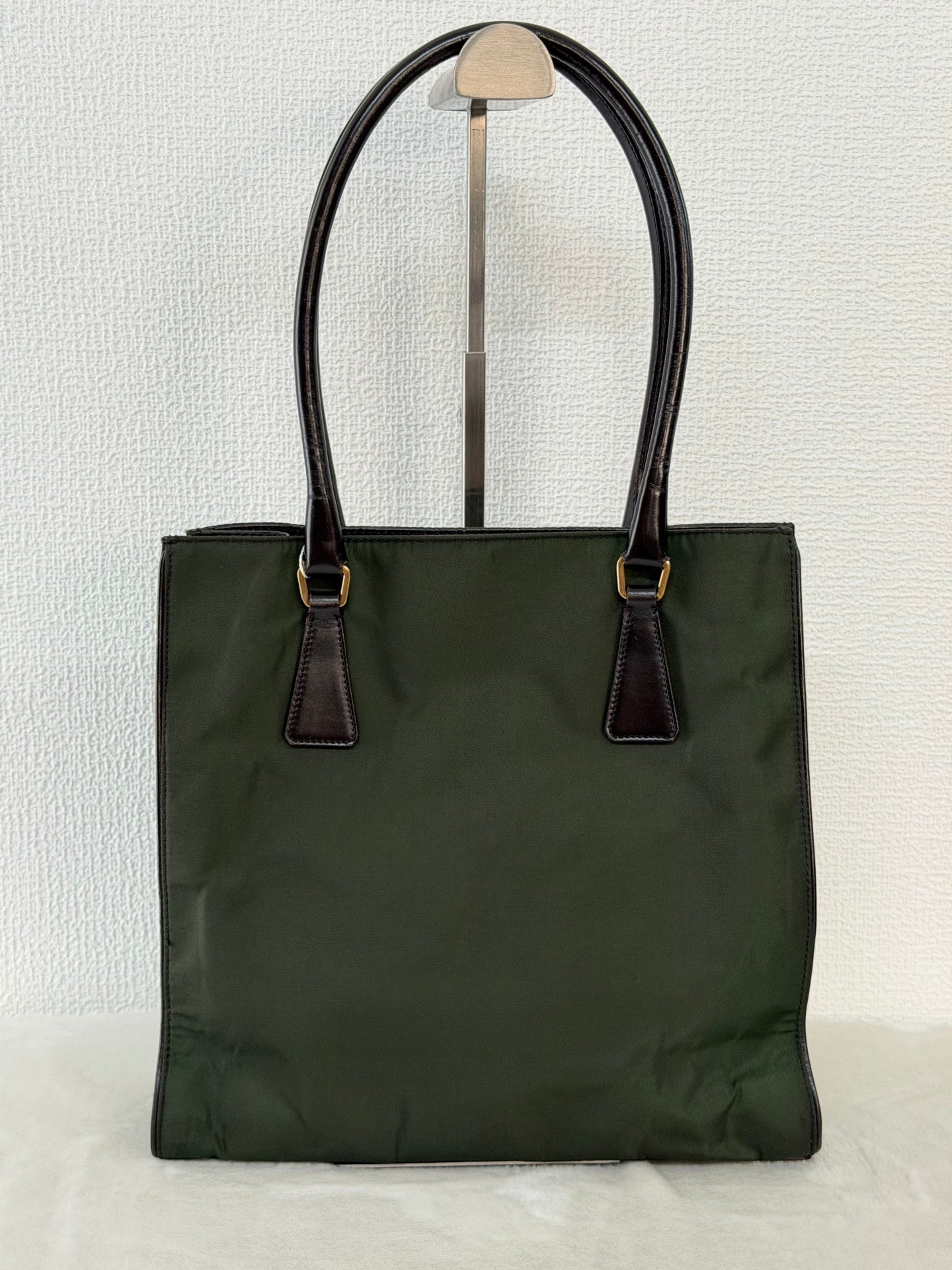 PRADA Nylon Emerald Handbag