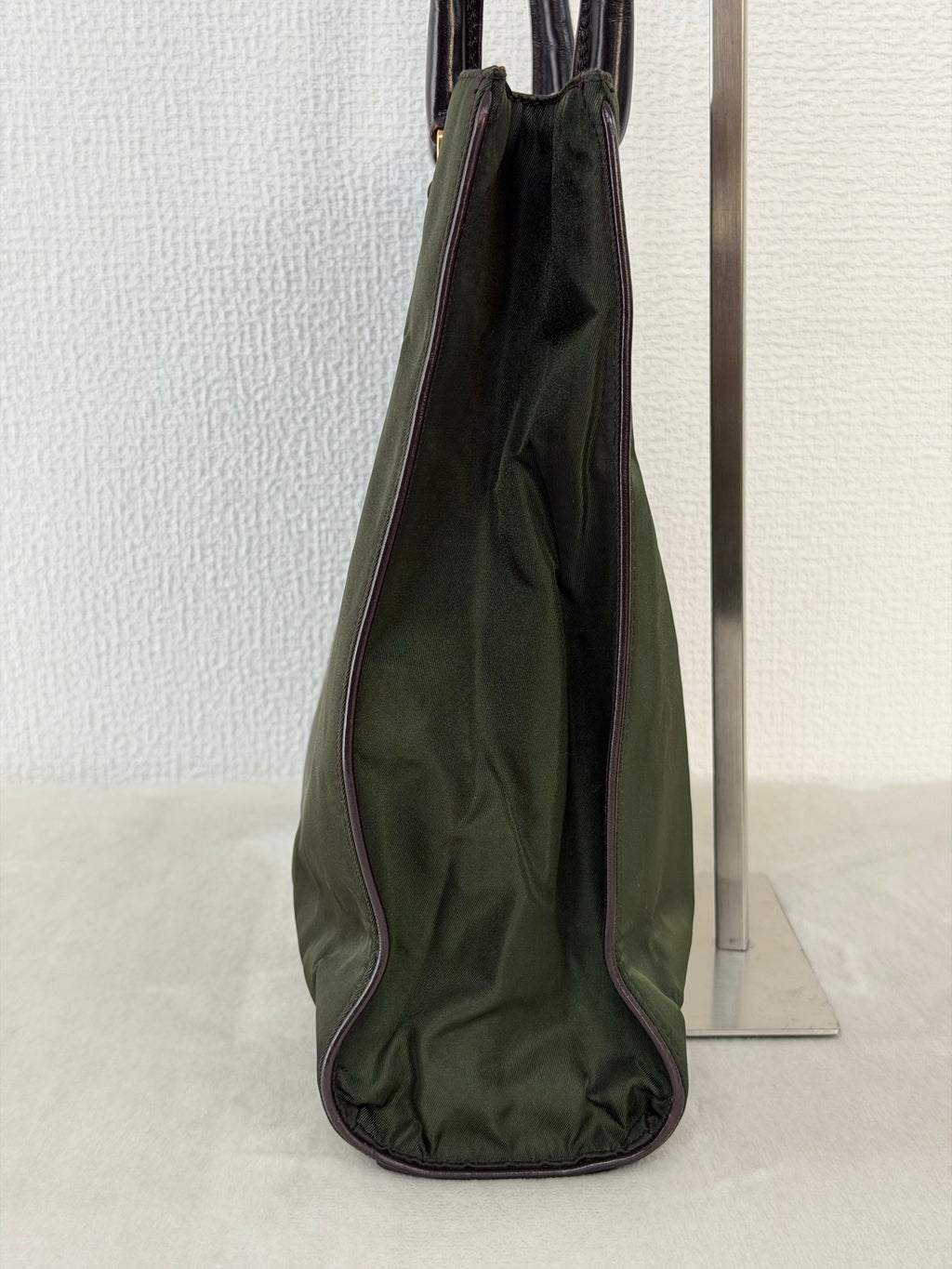 PRADA Nylon Emerald Handbag
