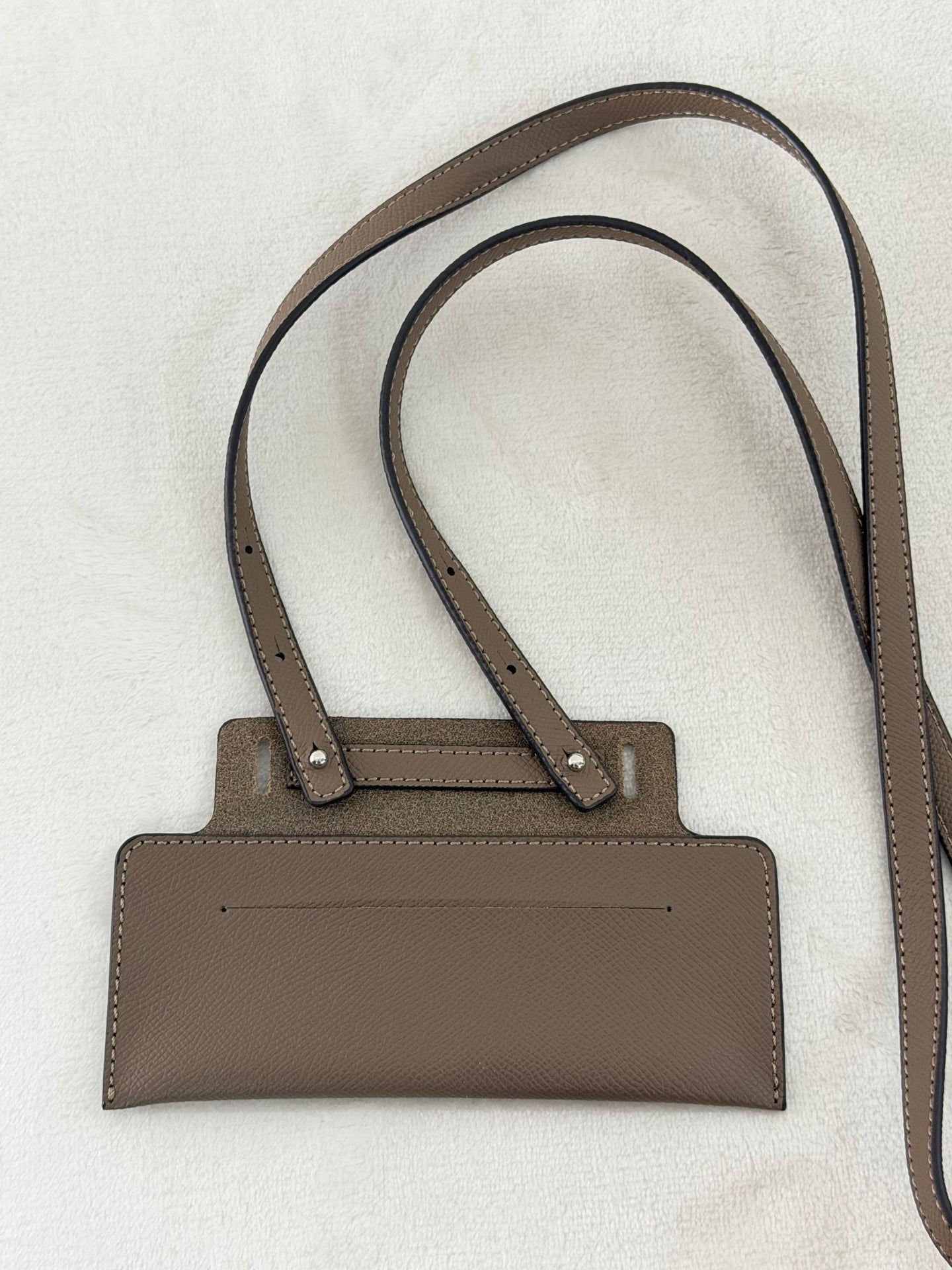 HERMES Kelly Genuine Bifold Wallet