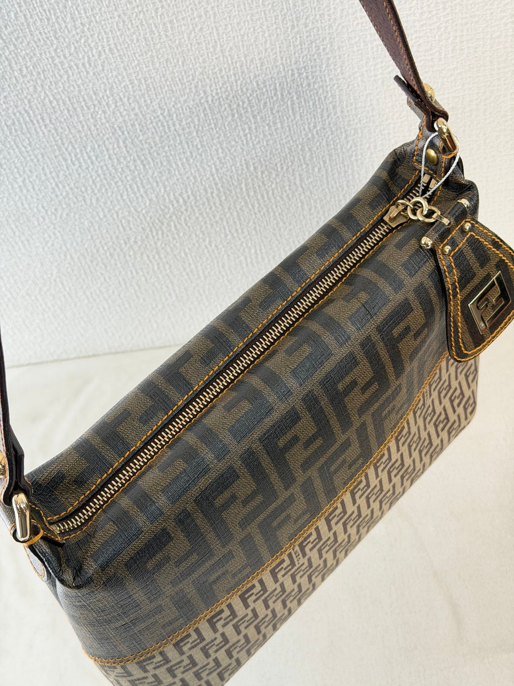 FENDI Zucchino Mixed Totebag