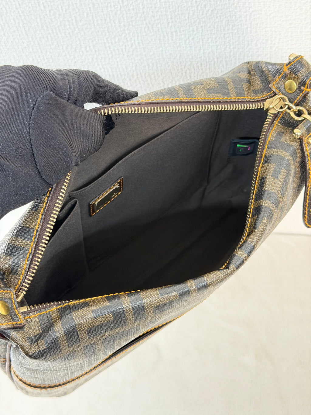 FENDI Zucchino Mixed Totebag