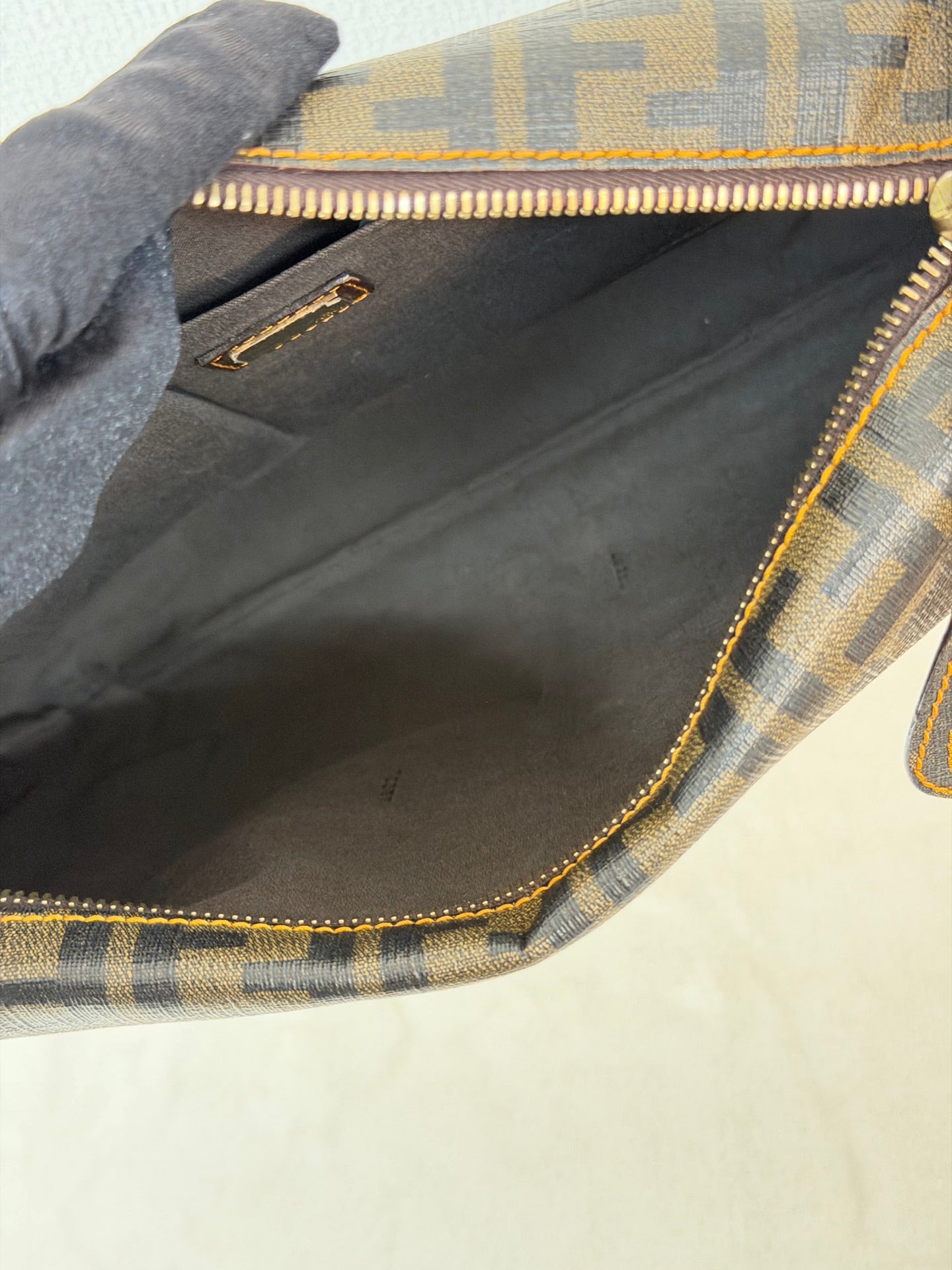 FENDI Zucchino Mixed Totebag