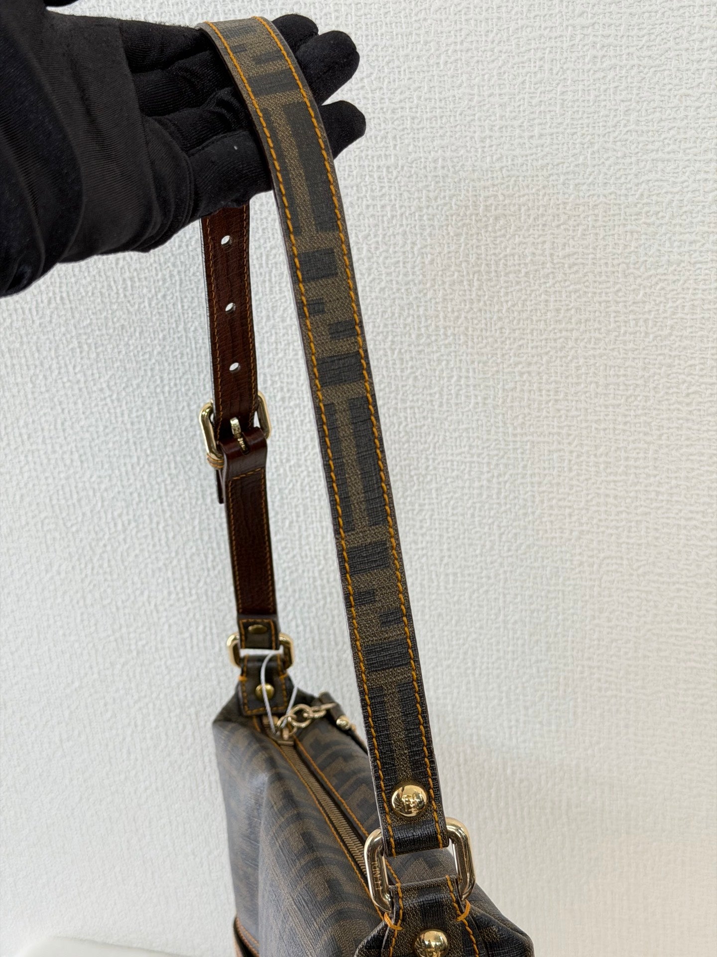 FENDI Zucchino Mixed Totebag