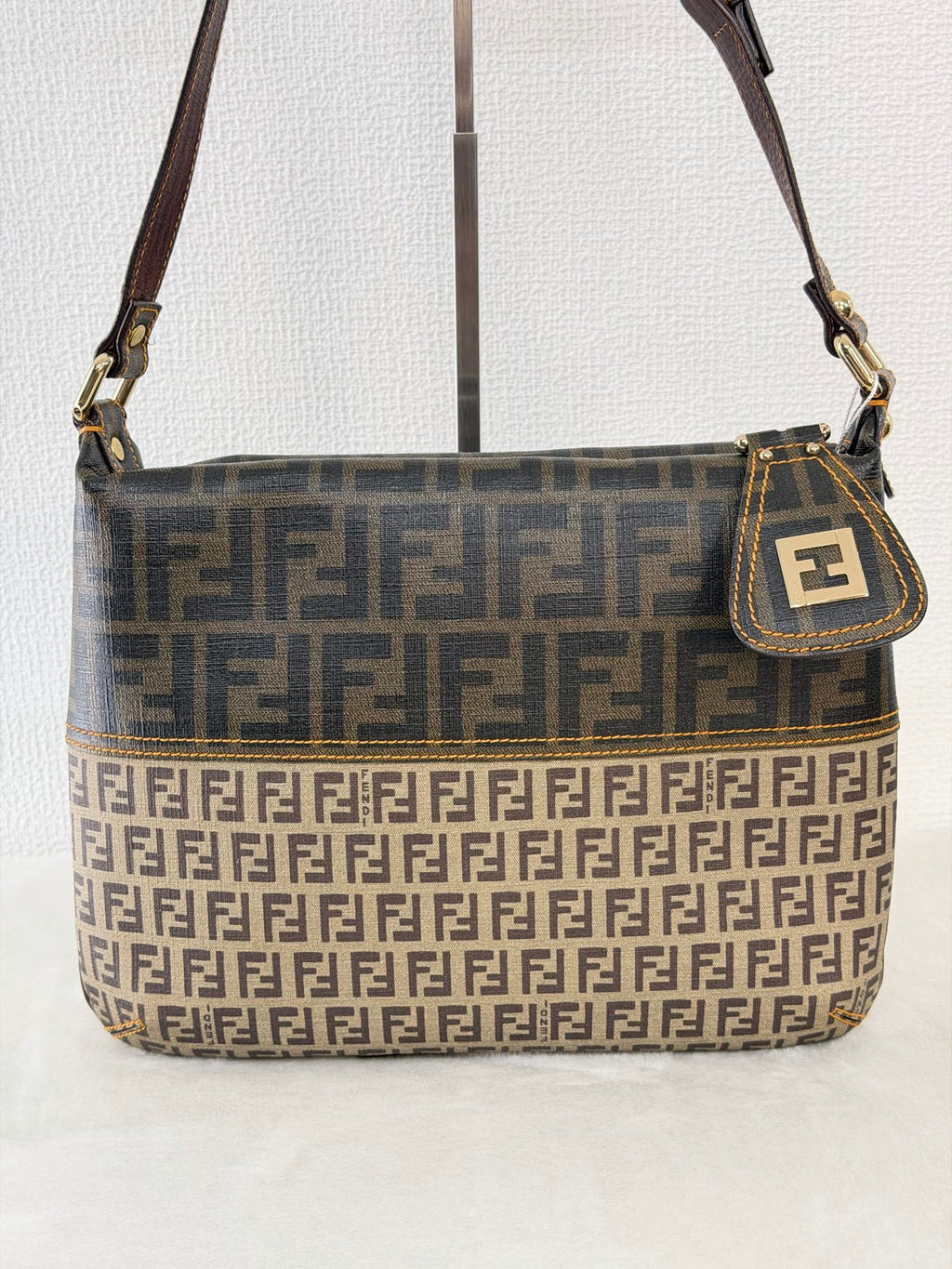 FENDI Zucchino Mixed Totebag