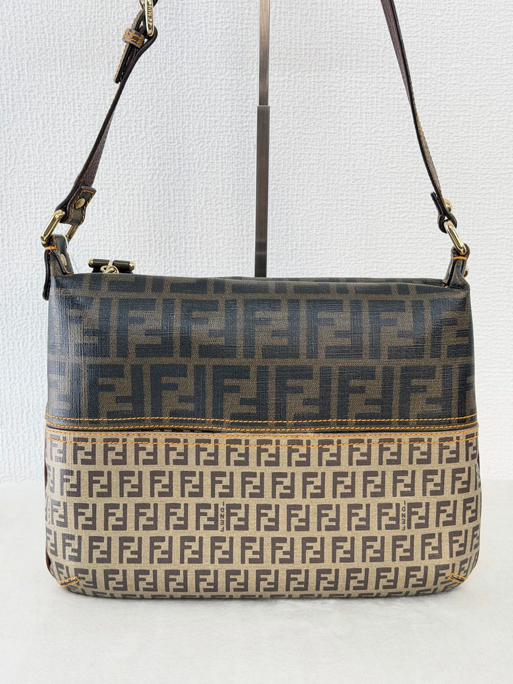 FENDI Zucchino Mixed Totebag