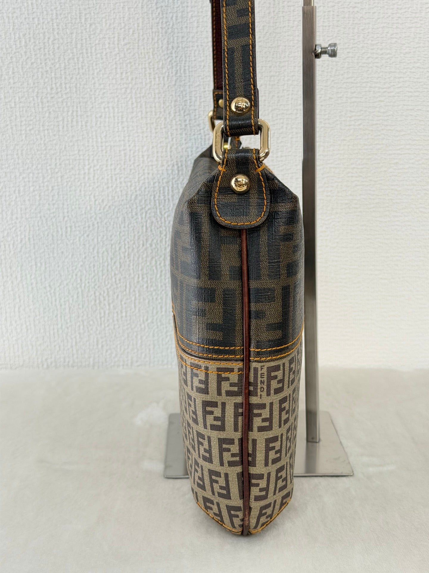 FENDI Zucchino Mixed Totebag