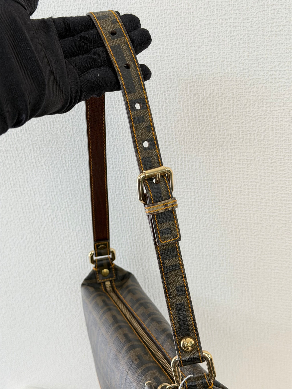 FENDI Zucchino Mixed Totebag