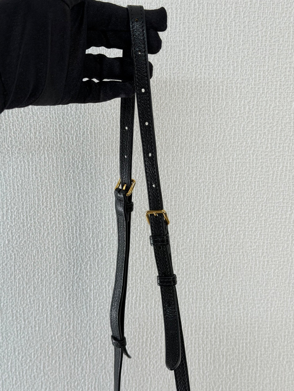MIUMIU Jeweled Plaid Wool Crossbody /Belt bag