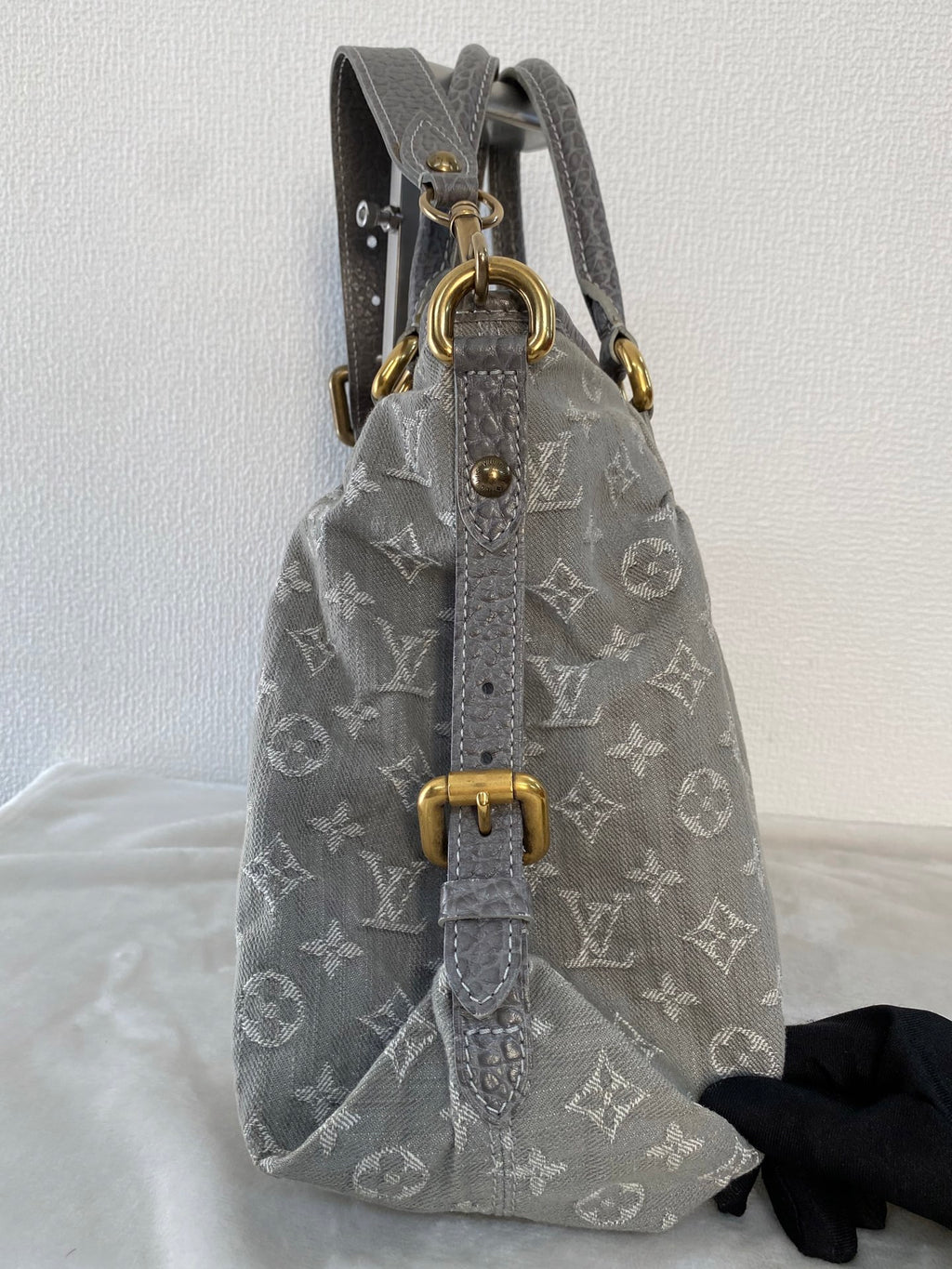 LOUIS VUITTON Monogram Denim 2way Handbag