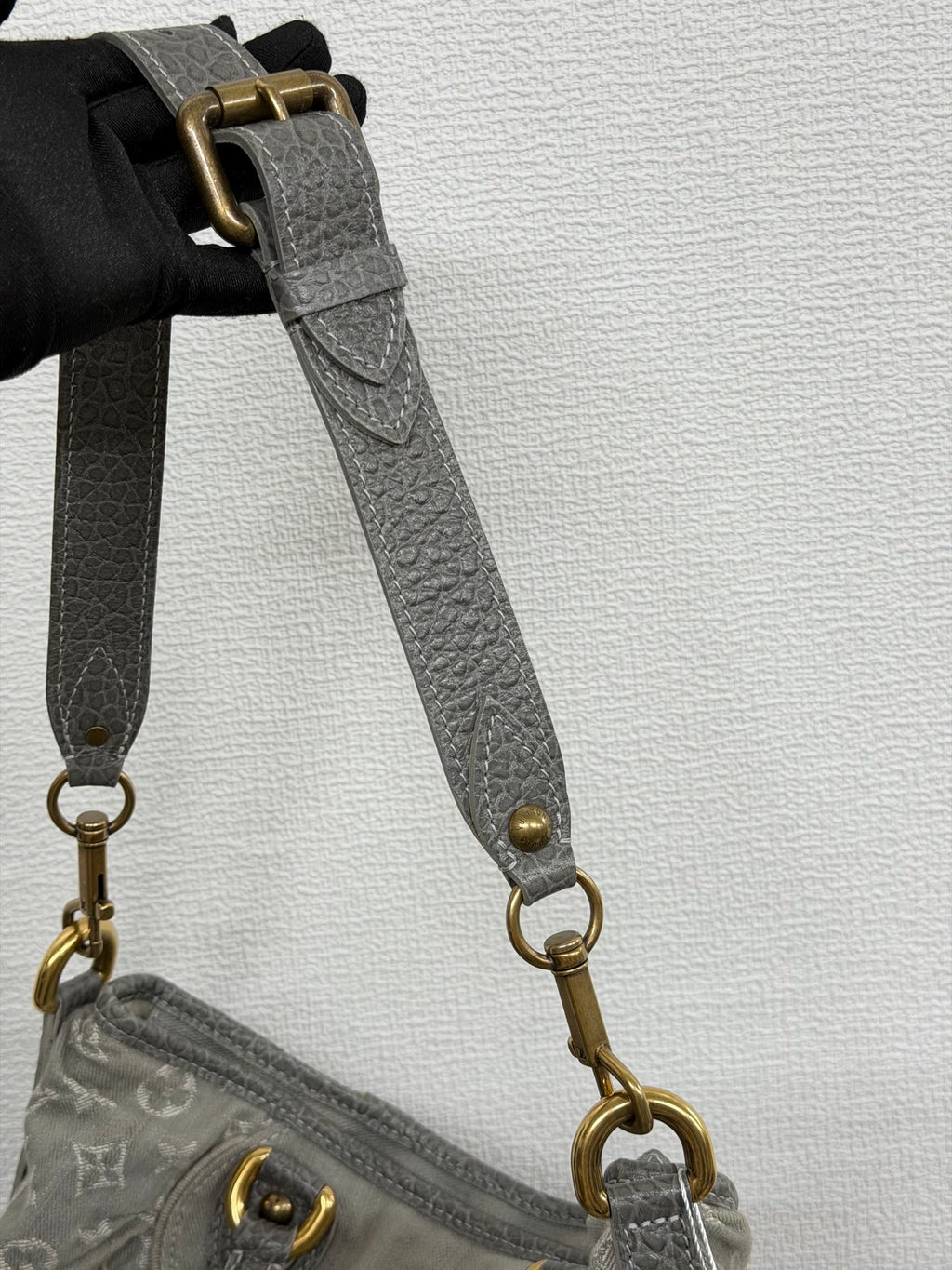 LOUIS VUITTON Monogram Denim 2way Handbag