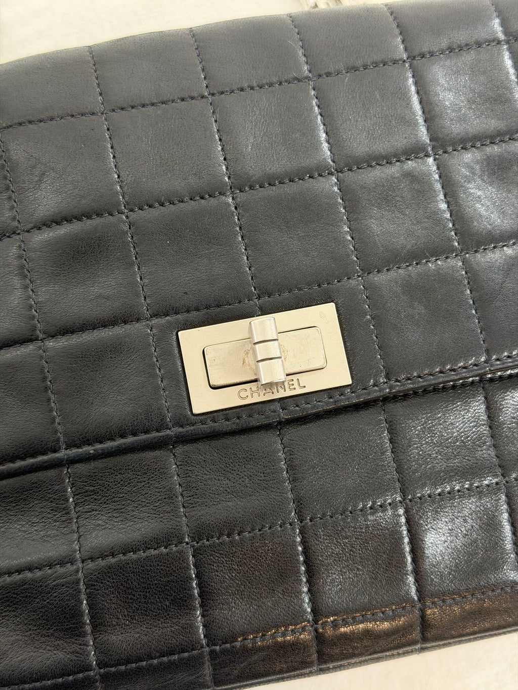 CHANEL Ice cube 2.55 flap chainbag