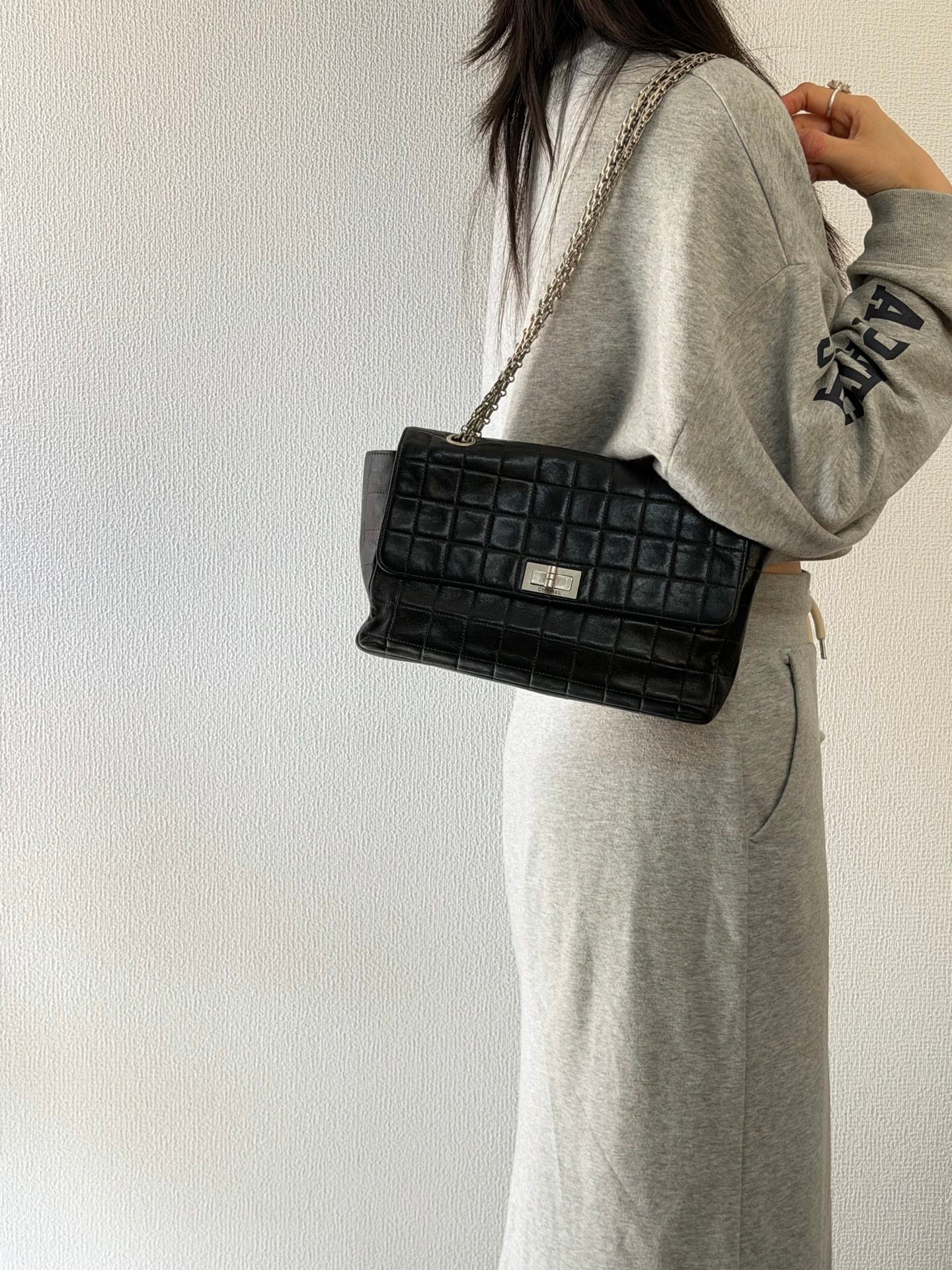 CHANEL Ice cube 2.55 flap chainbag