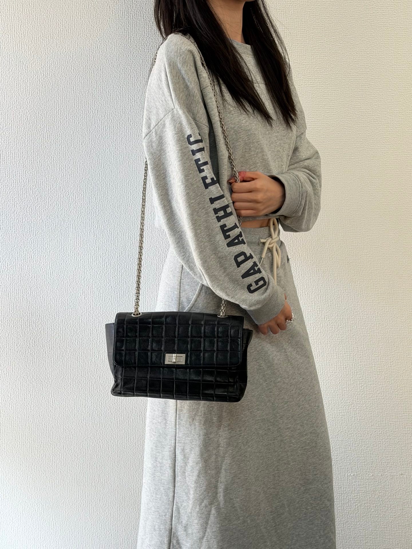 CHANEL Ice cube 2.55 flap chainbag