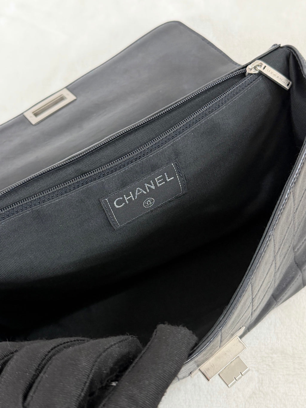 CHANEL Ice cube 2.55 flap chainbag