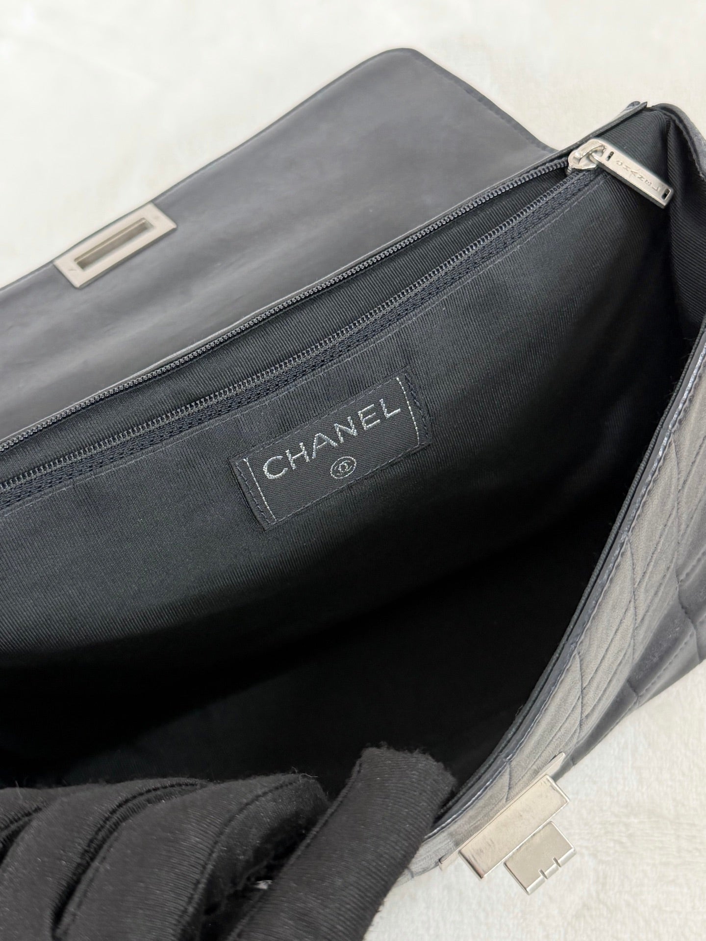 CHANEL Ice cube 2.55 flap chainbag