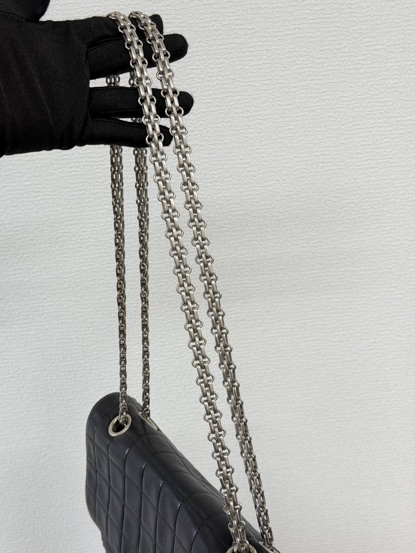 CHANEL Ice cube 2.55 flap chainbag