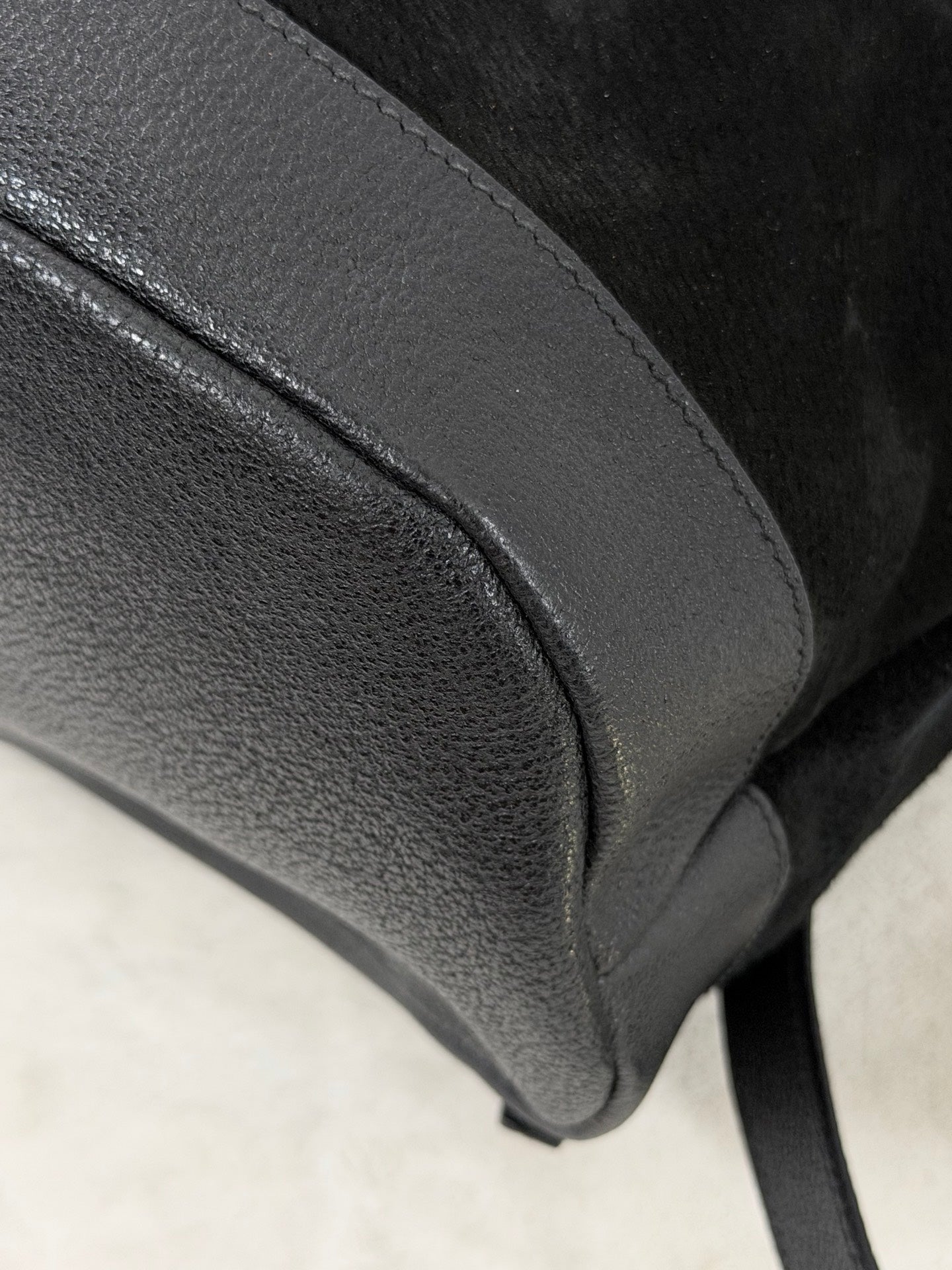 GUCCI Bamboo Suede Backpack