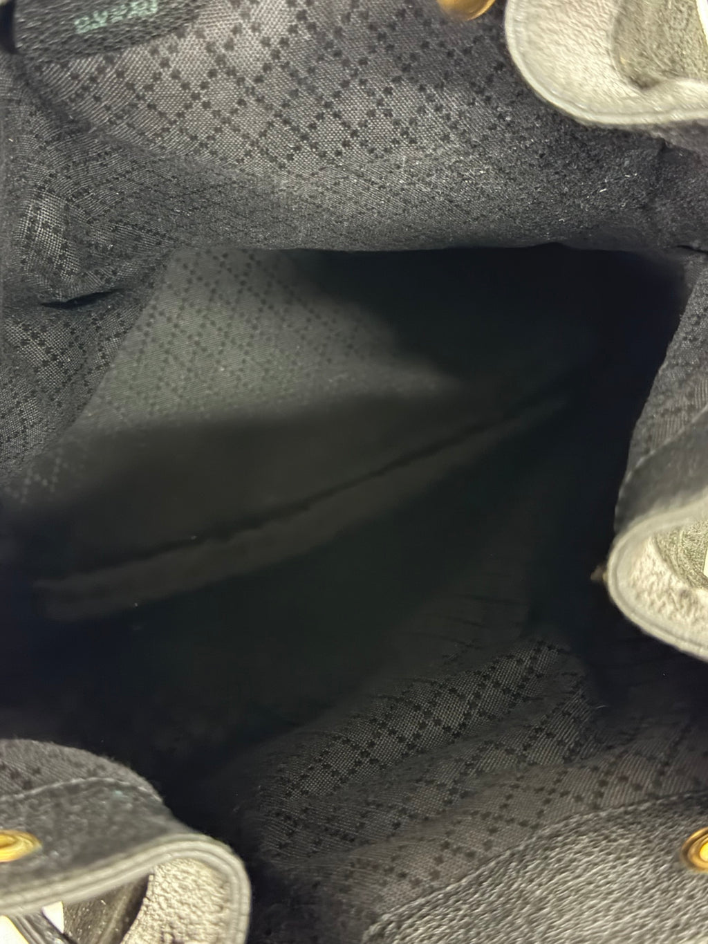 GUCCI Bamboo Suede Backpack
