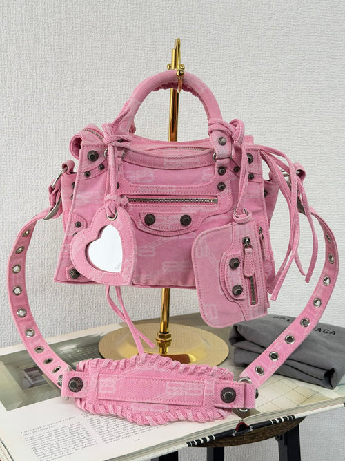 BALENCIAGA Le City Mini Shoulderbag Pink