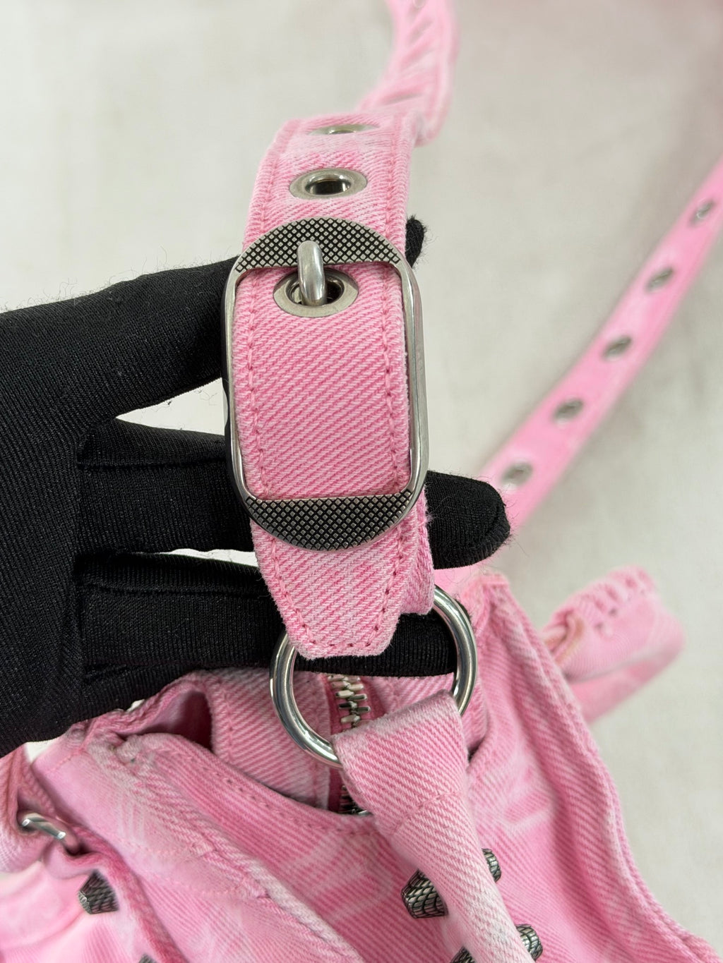 BALENCIAGA Le City Mini Shoulderbag Pink