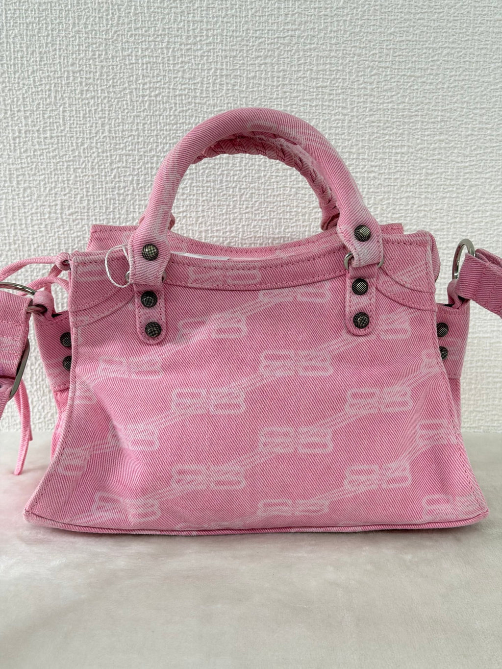 BALENCIAGA Le City Mini Shoulderbag Pink