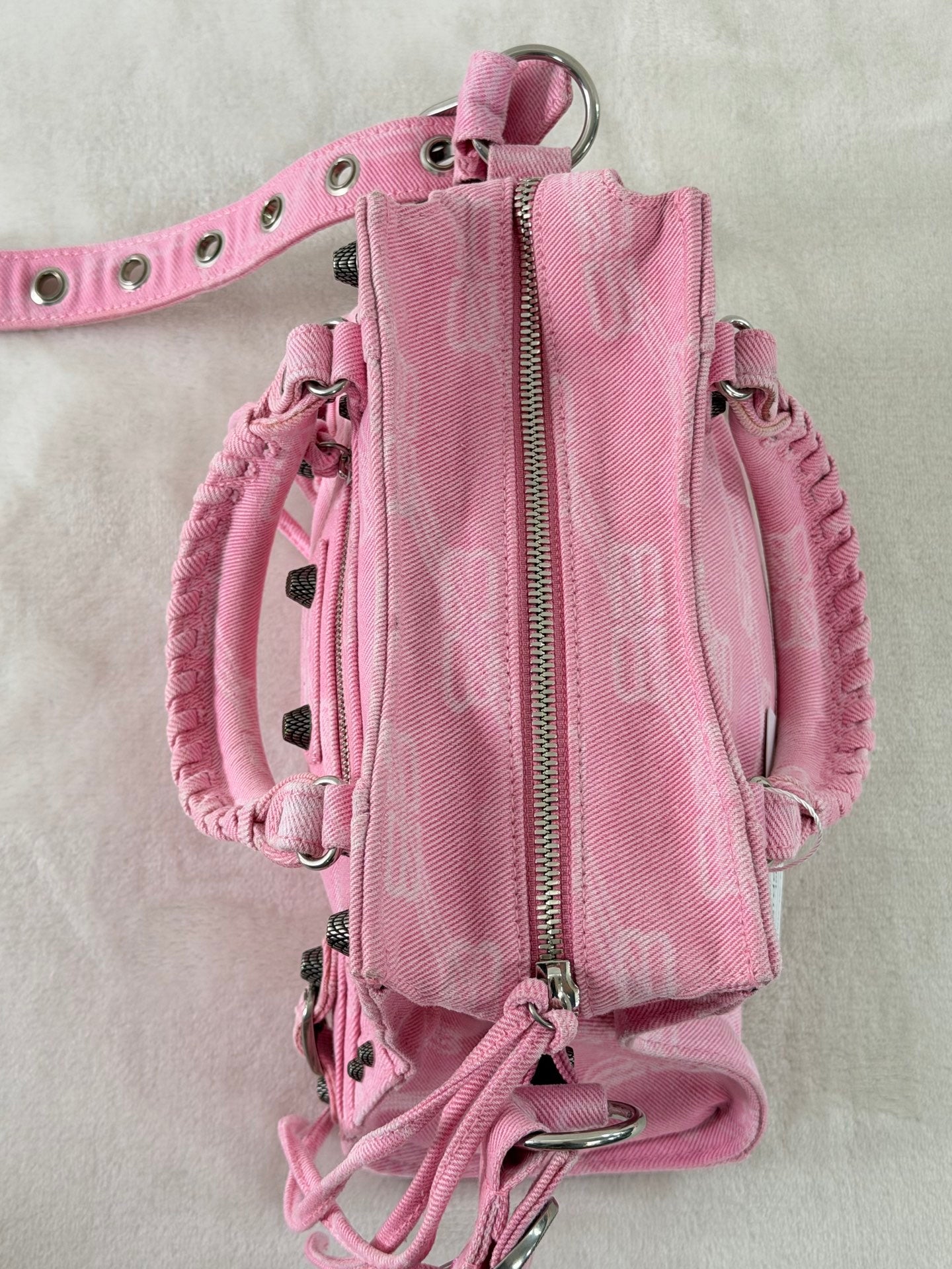 BALENCIAGA Le City Mini Shoulderbag Pink