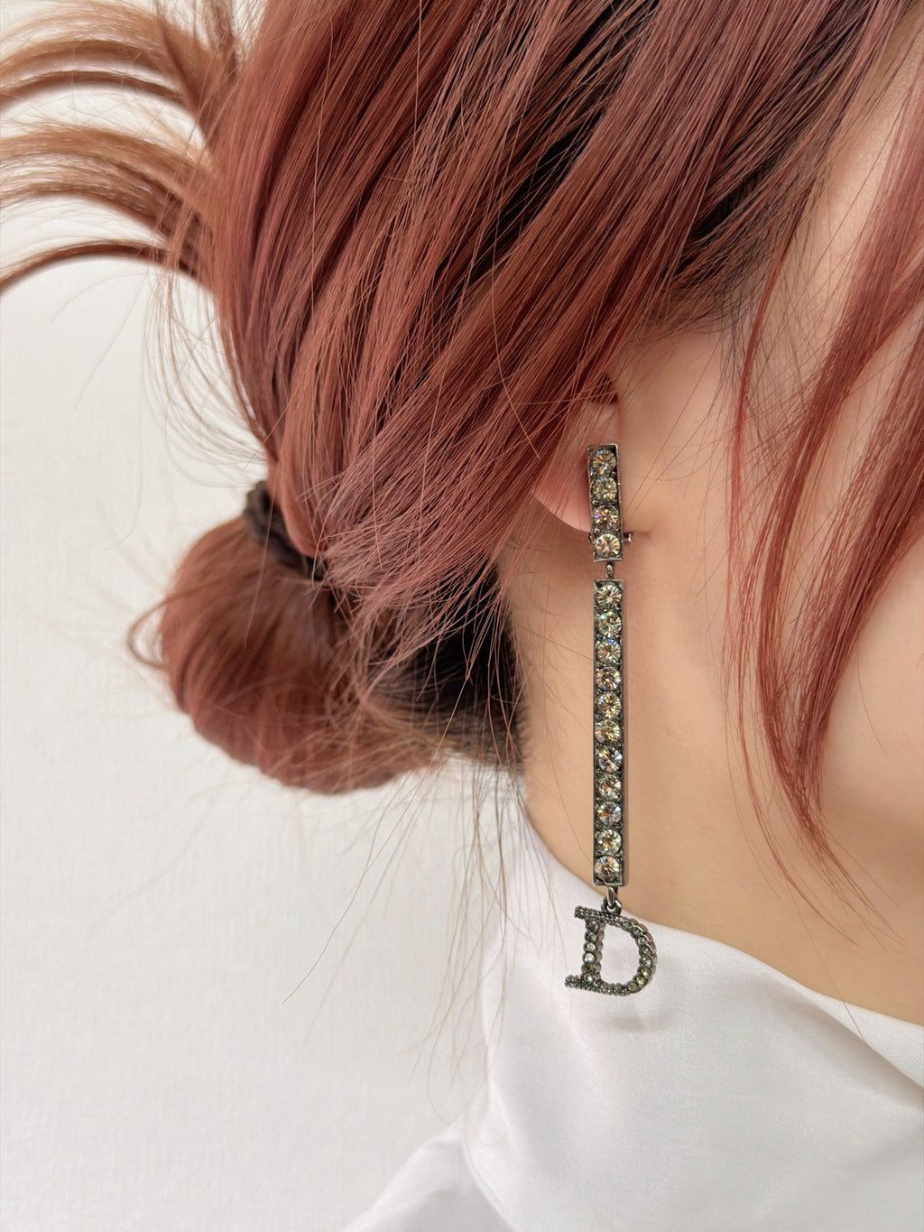 CHRISTIAN DIOR  CD Logo Earring Clips