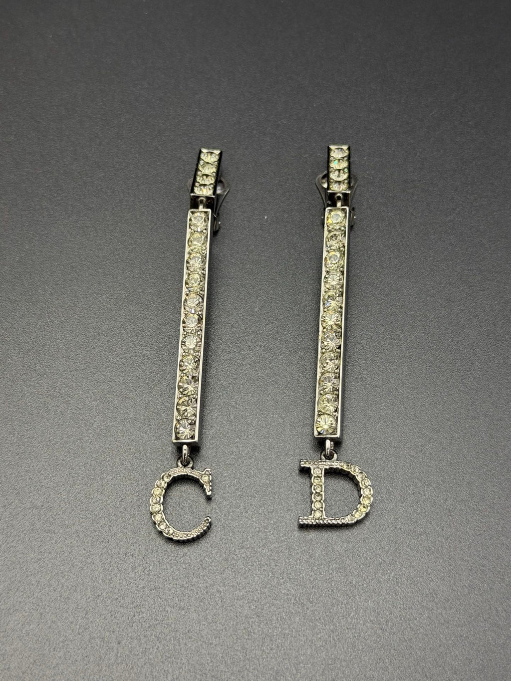 CHRISTIAN DIOR  CD Logo Earring Clips