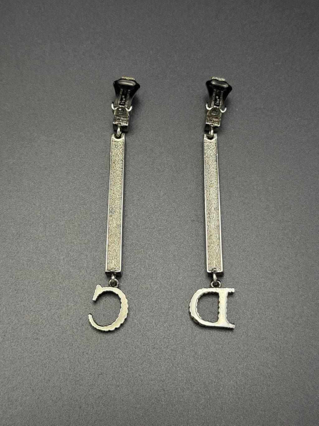 CHRISTIAN DIOR  CD Logo Earring Clips