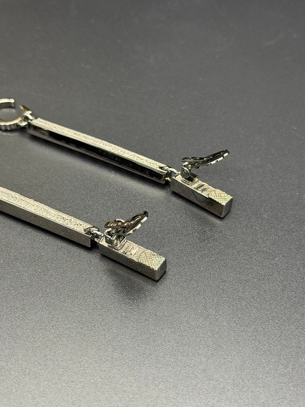 CHRISTIAN DIOR  CD Logo Earring Clips