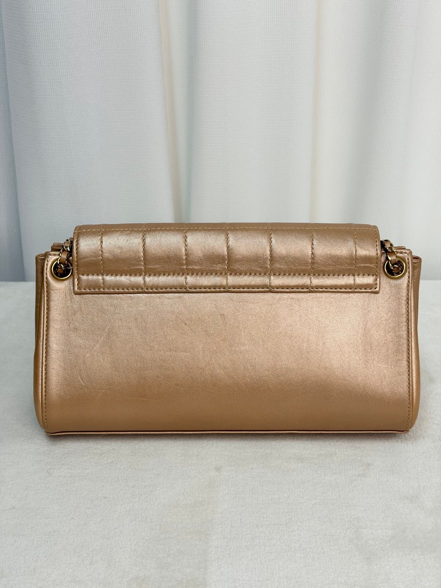 CHANEL 2.55 Ice Cube Choclate Bar Chainbag