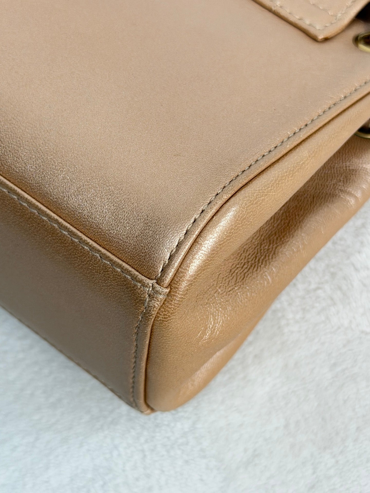 CHANEL 2.55 Ice Cube Choclate Bar Chainbag
