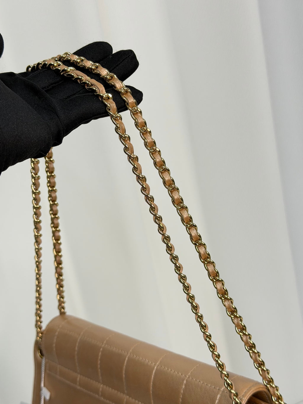 CHANEL 2.55 Ice Cube Choclate Bar Chainbag