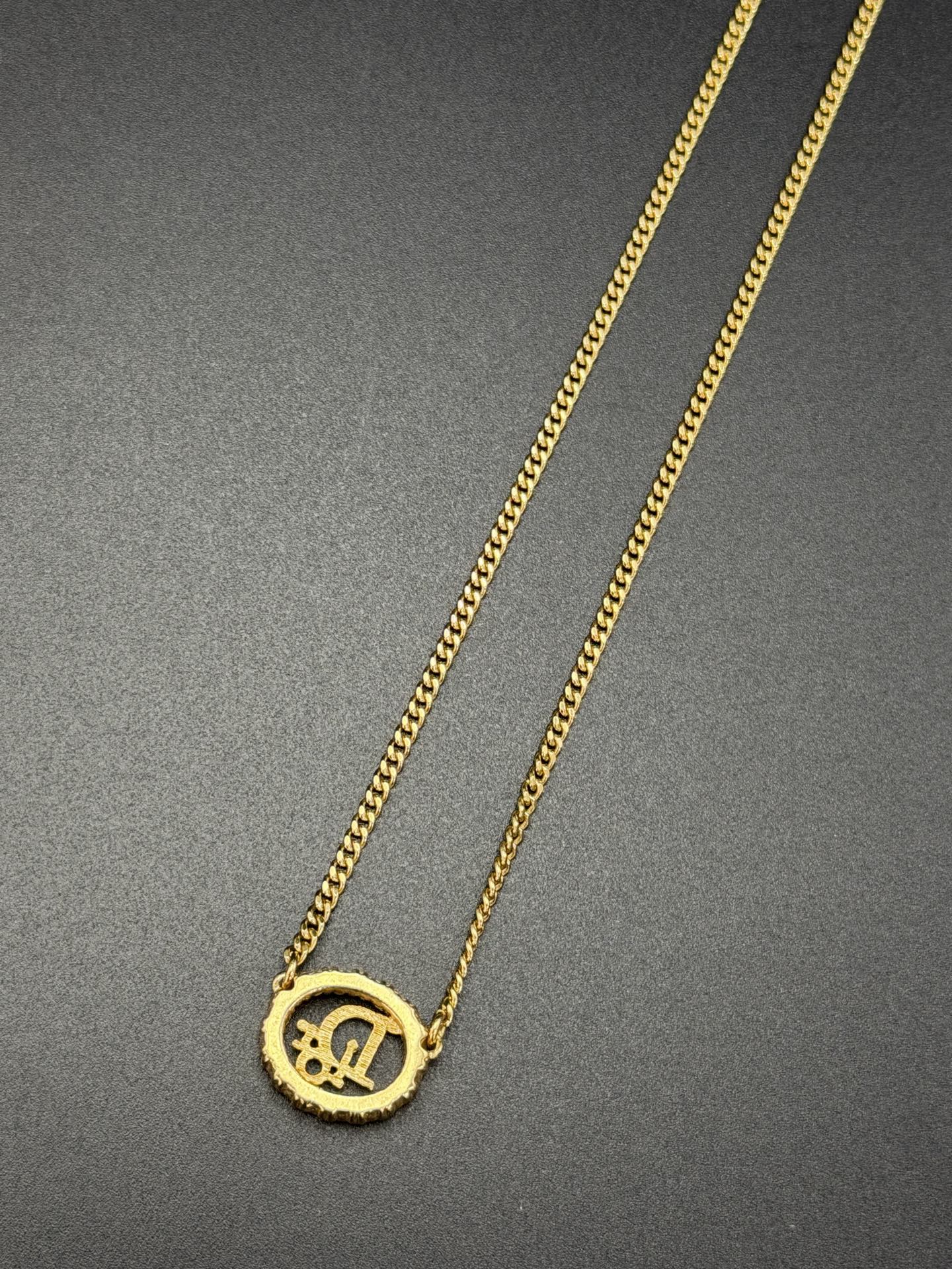 CHRISTIAN DIOR  Earring + Necklace Set