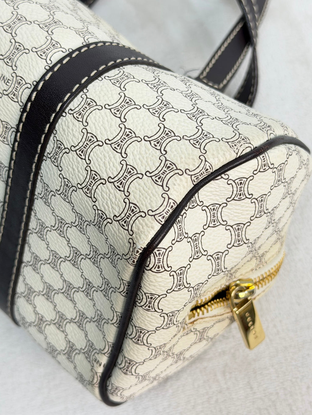 CELINE Macadam Barrel Bag