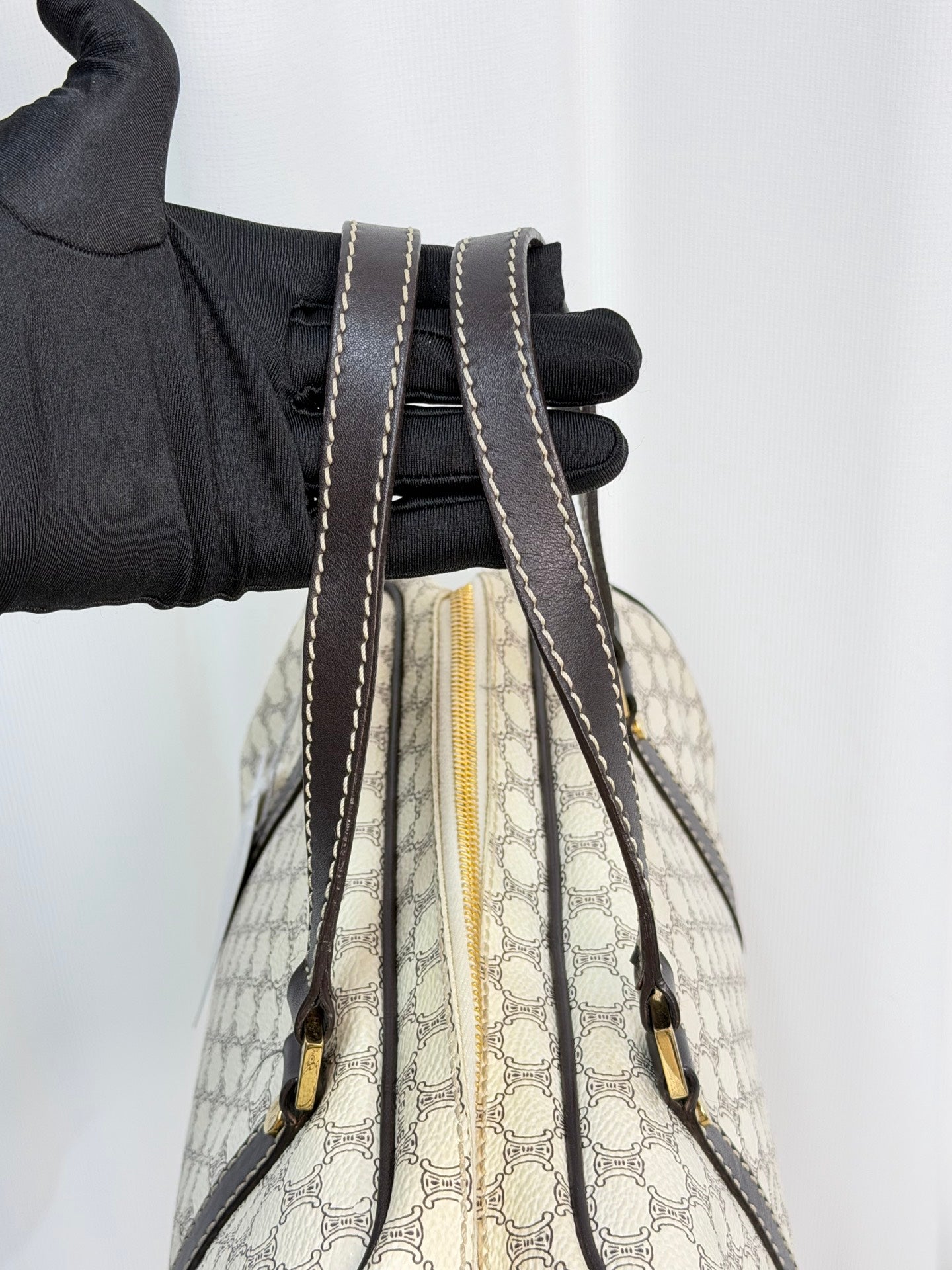 CELINE Macadam Barrel Bag