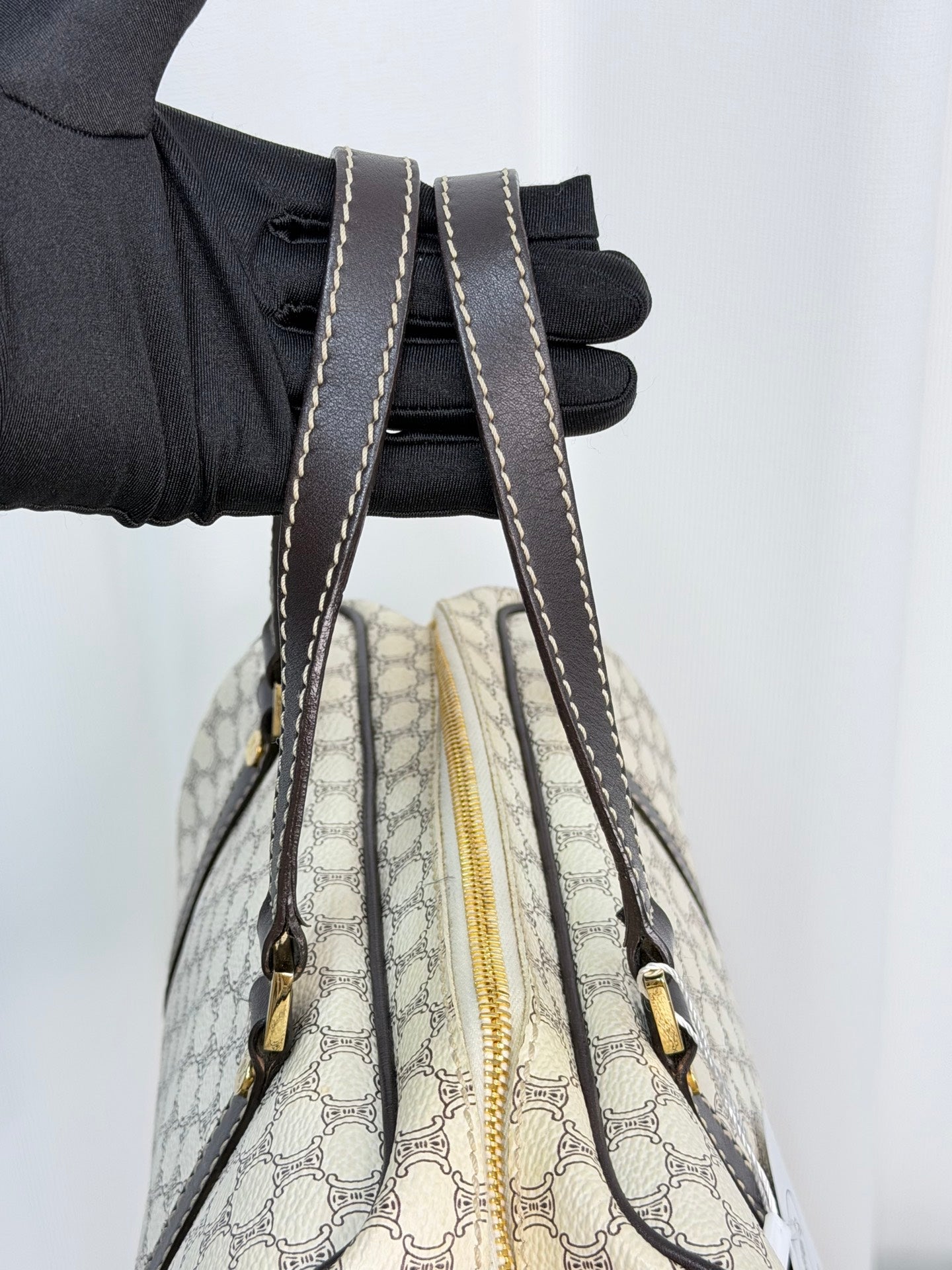 CELINE Macadam Barrel Bag