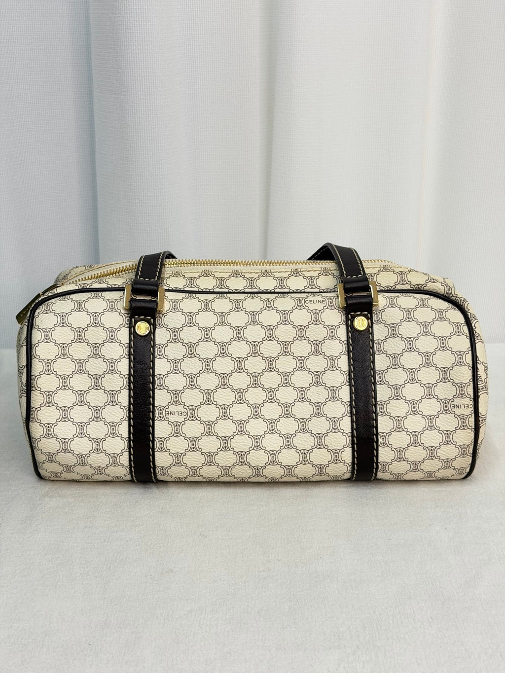 CELINE Macadam Barrel Bag