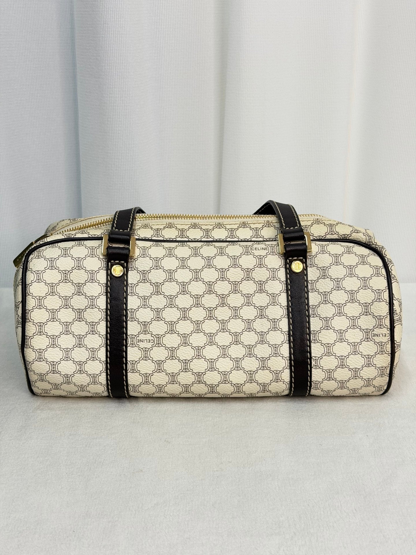 CELINE Macadam Barrel Bag