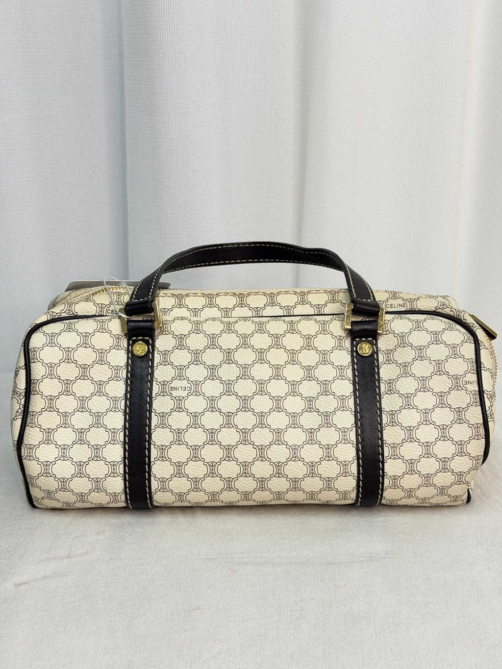 CELINE Macadam Barrel Bag