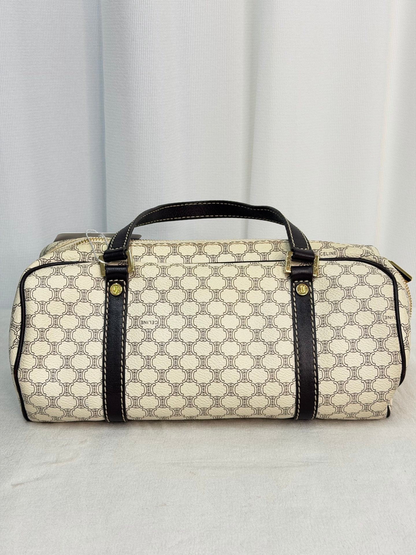 CELINE Macadam Barrel Bag