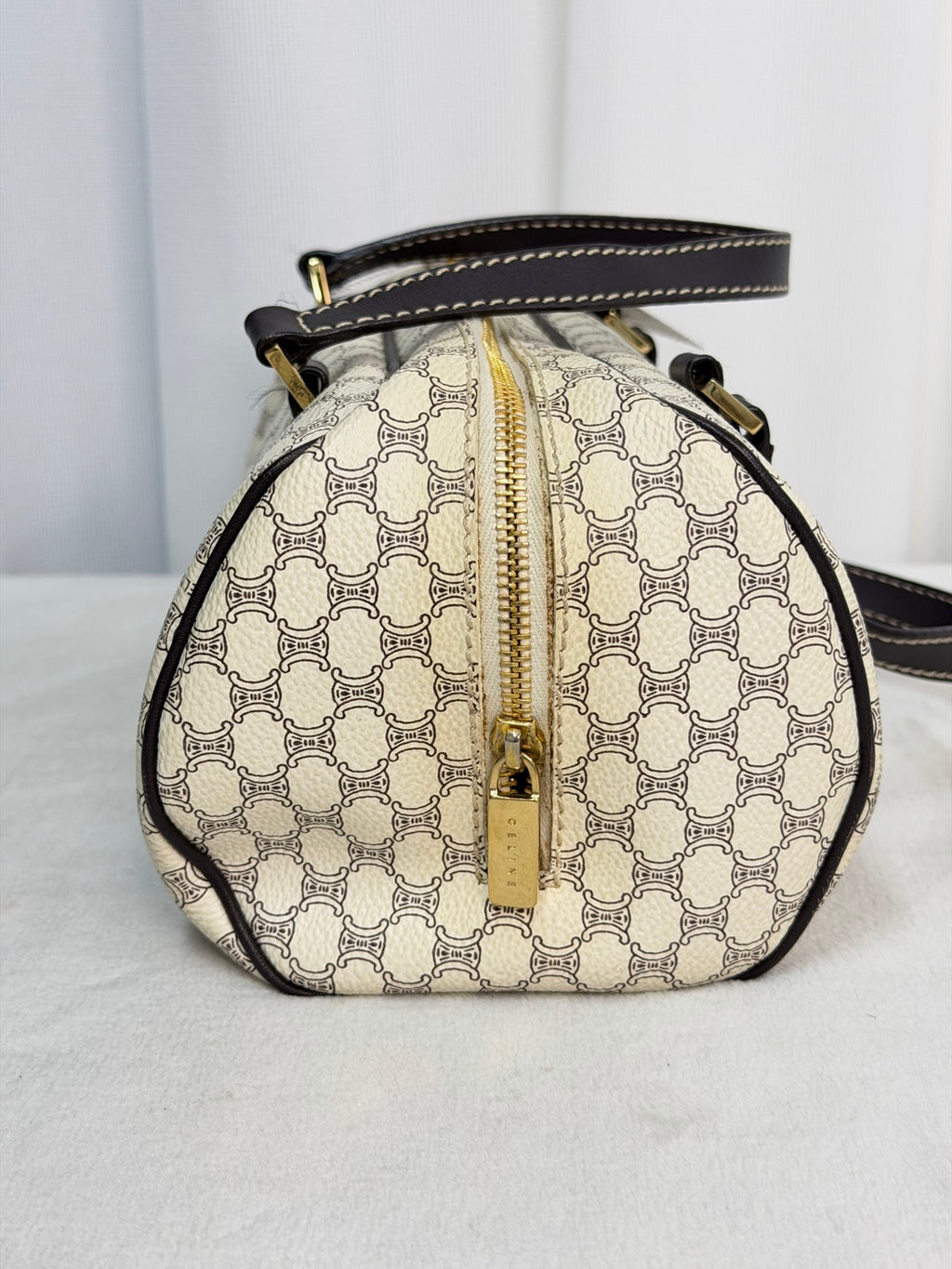 CELINE Macadam Barrel Bag