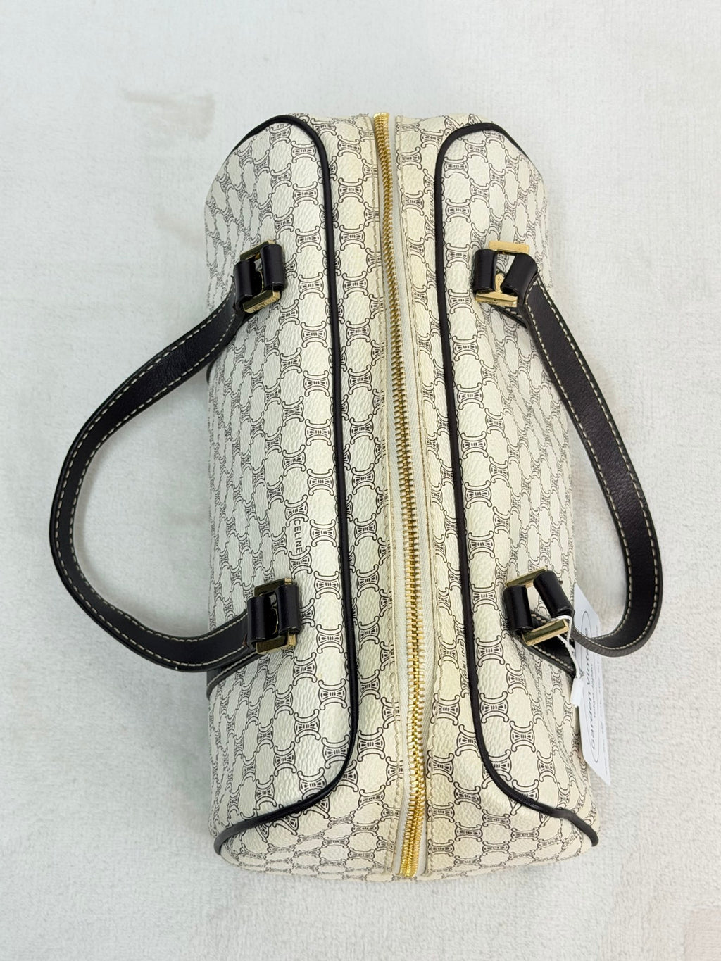 CELINE Macadam Barrel Bag